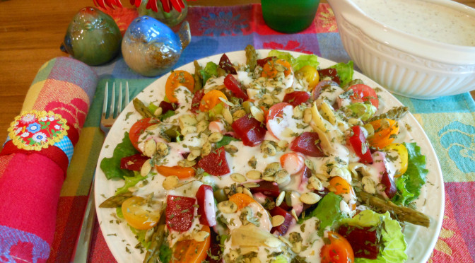Creamy Salad Dressing Recipe (For Green Salad, Broccoli Salad, Macaroni Salad) Gluten-Free, Vegan, Egg-Free, Dairy-Free, Soy-Free, Nut-Free, Pepper-Free