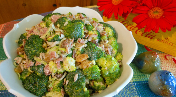 Creamy Broccoli Salad Recipe with Vegan & Turkey Bacon Options (Gluten-Free, Egg-Free, Dairy-Free, Soy-Free, Nut-Free, Pepper-Free)