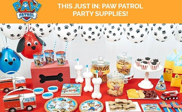 Get your Paw Patrol Party On With Birthday Express!